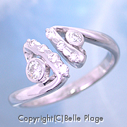 ダイヤモンド エンゲージリング（婚約指輪）：E-012