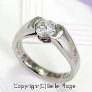 ダイヤモンド エンゲージリング（婚約指輪）：E-015